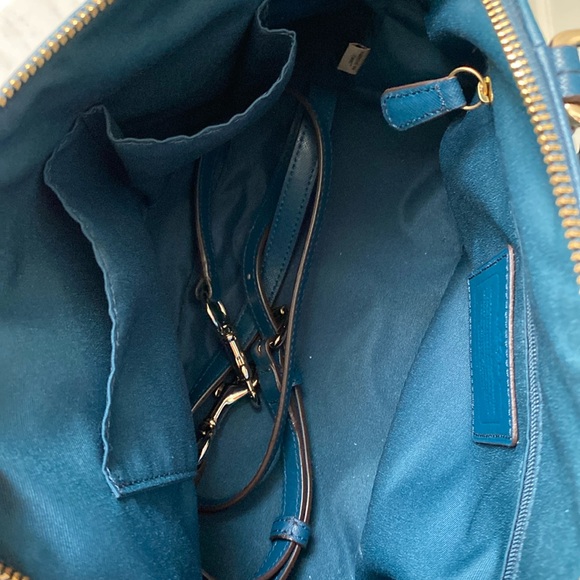 Coach Peyton Signature Domed Satchel with Charms - Picture 8 of 13